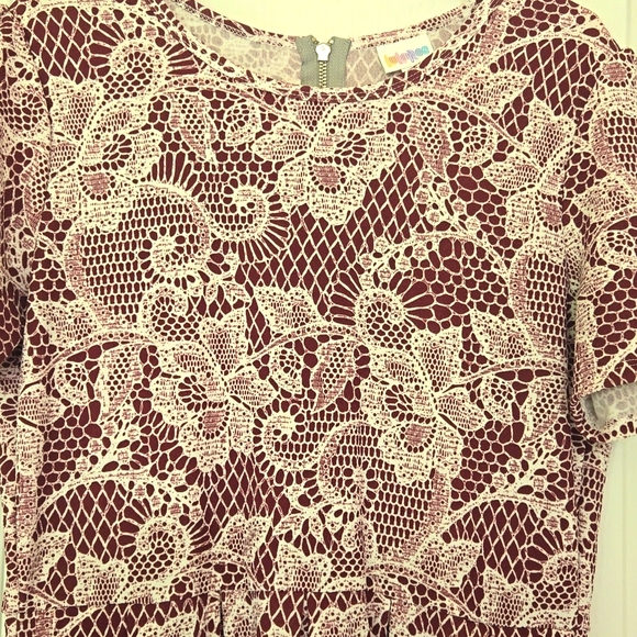 Lularoe Amelia dress, size 2X (22/24), w/ pockets! - Picture 3 of 10